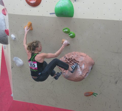 Manon Hily en bronze au Championnat d&rsquo;Europe jeune de bloc 2013