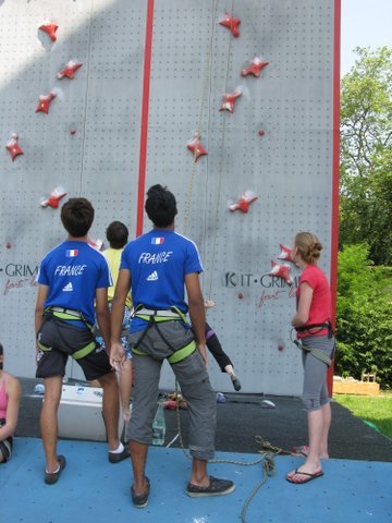 Coupe d&rsquo;Europe jeune de vitesse de Chamonix du 10 juillet: dernier entraînement avant la compétition