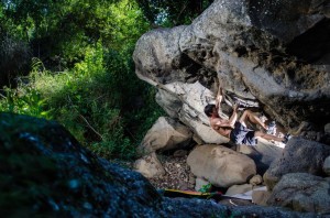 GRAND ETANG ( ETANG SAINT LEU) – topo bloc