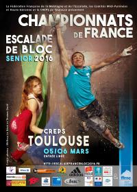 CHAMPIONNAT DE FRANCE DE BLOC SENIOR 2016 – 5 Réunionnais en lice