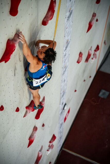 Louise FONTAINE au départ de la Coupe du Monde de Guiyang